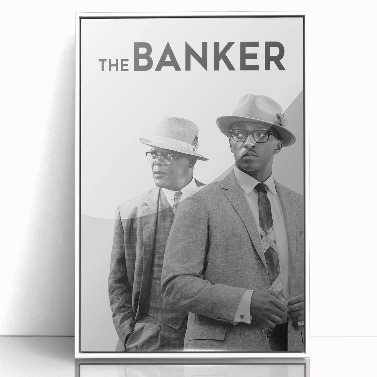 The Banker Poster – 2020s Vintage Drama Movie Wall Art Print