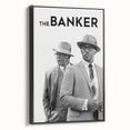 The Banker Poster – 2020s Vintage Drama Movie Wall Art Print