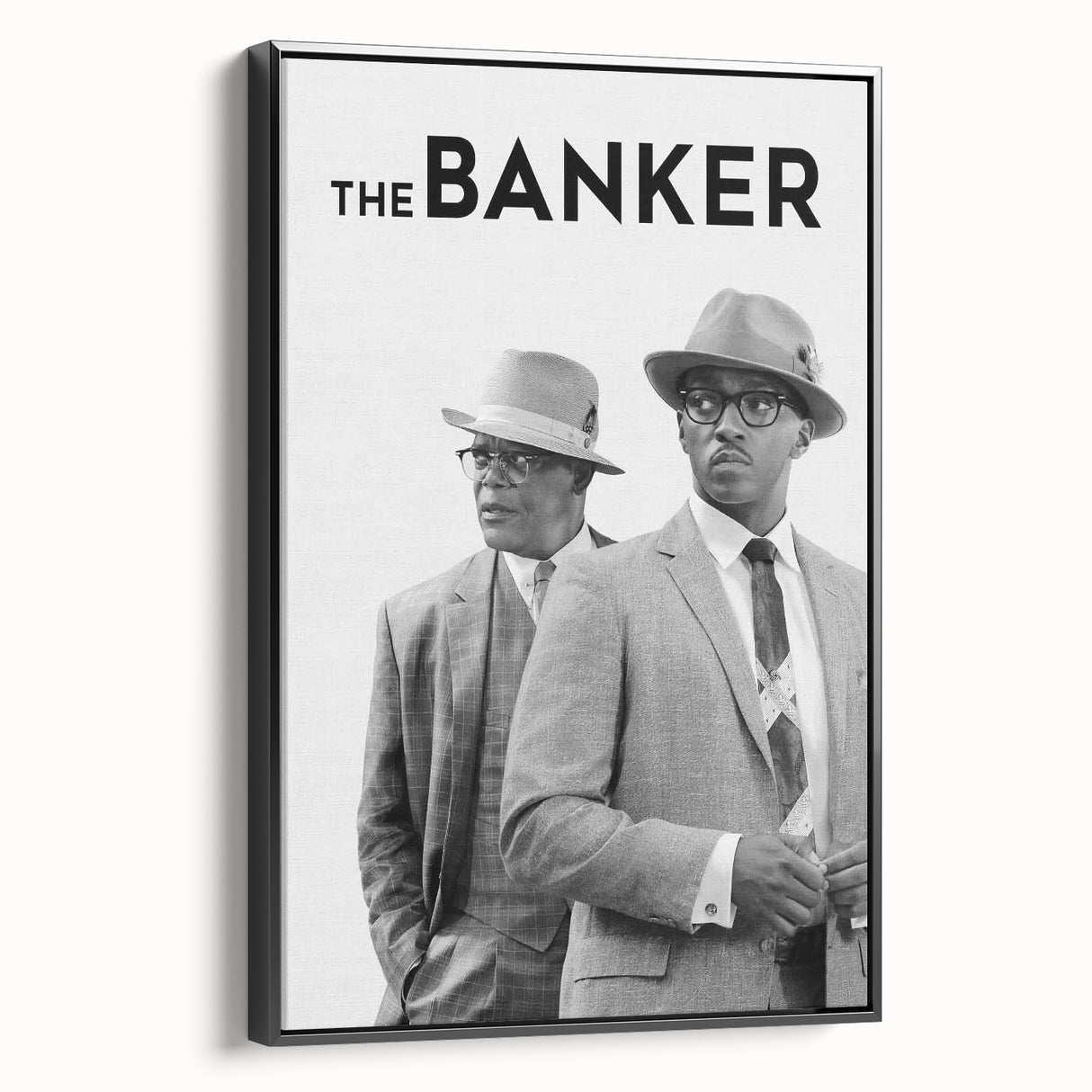 The Banker Poster – 2020s Vintage Drama Movie Wall Art Print