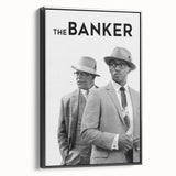 The Banker Poster – 2020s Vintage Drama Movie Wall Art Print