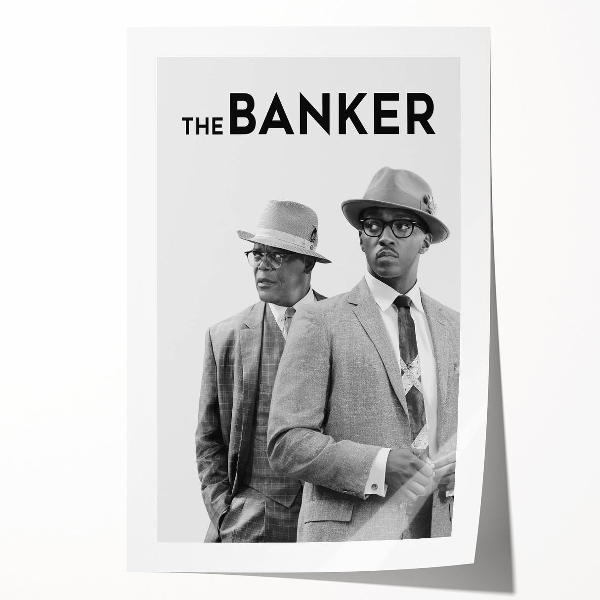 The Banker Poster – 2020s Vintage Drama Movie Wall Art Print
