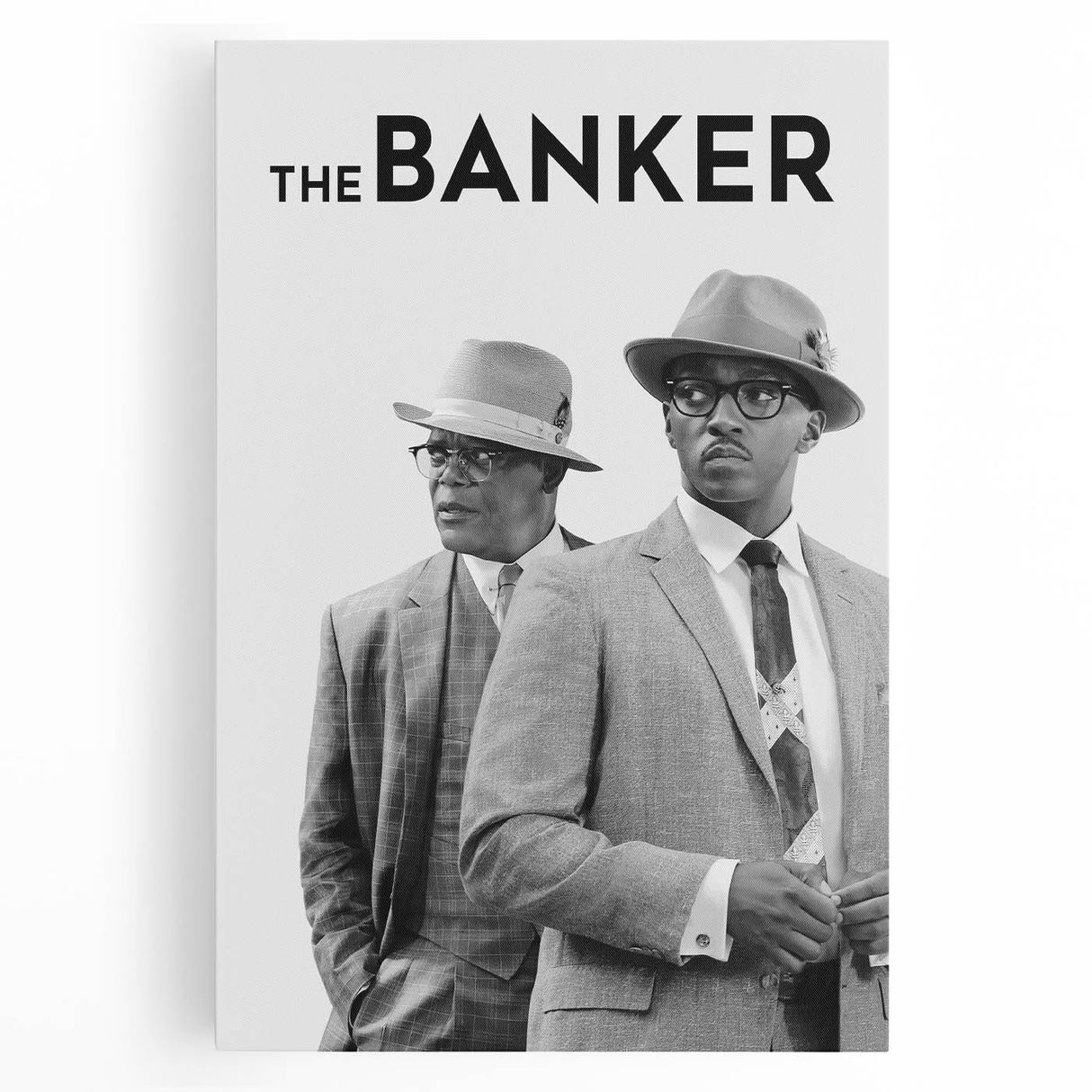 The Banker Poster – 2020s Vintage Drama Movie Wall Art Print