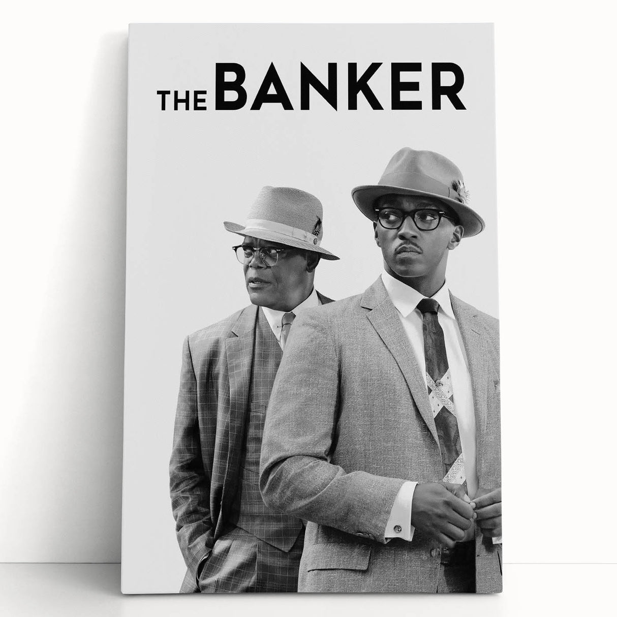 The Banker Poster – 2020s Vintage Drama Movie Wall Art Print