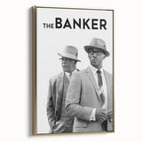 The Banker Poster – 2020s Vintage Drama Movie Wall Art Print