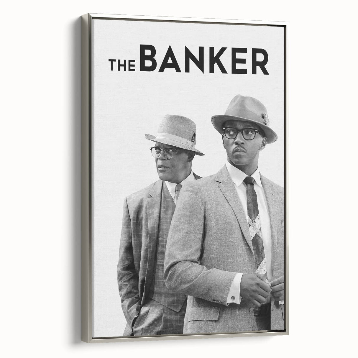 The Banker Poster – 2020s Vintage Drama Movie Wall Art Print
