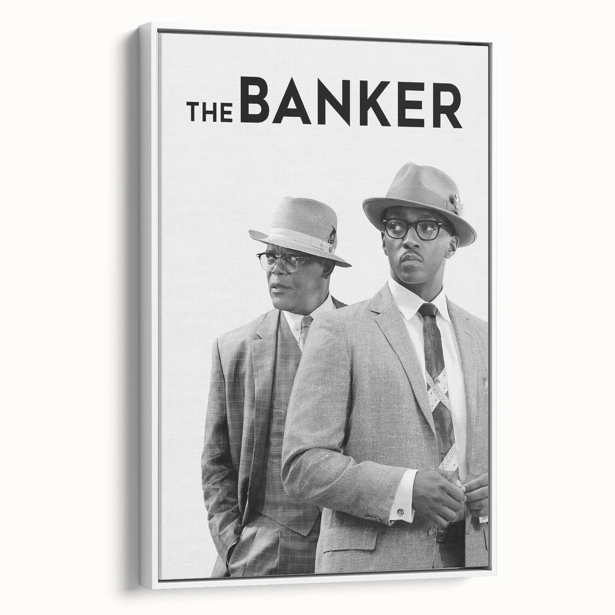 The Banker Poster – 2020s Vintage Drama Movie Wall Art Print