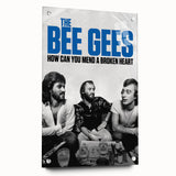 The Bee Gees Vintage 2020s Poster – Retro Music Film Wall Art Print