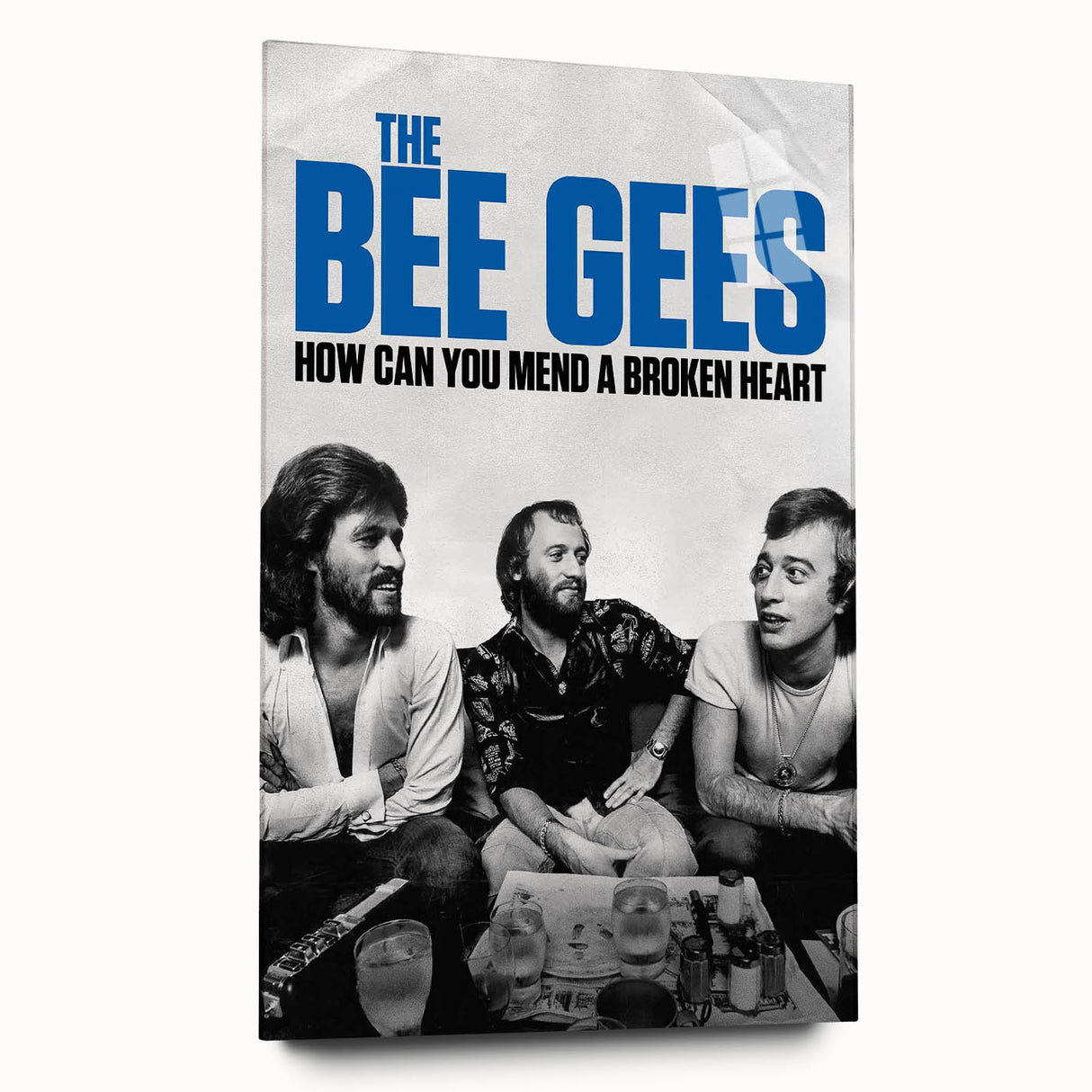 The Bee Gees Vintage 2020s Poster – Retro Music Film Wall Art Print