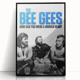 The Bee Gees Vintage 2020s Poster – Retro Music Film Wall Art Print