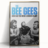 The Bee Gees Vintage 2020s Poster – Retro Music Film Wall Art Print