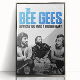 The Bee Gees Vintage 2020s Poster – Retro Music Film Wall Art Print