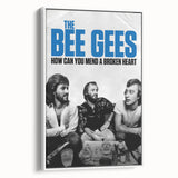 The Bee Gees Vintage 2020s Poster – Retro Music Film Wall Art Print