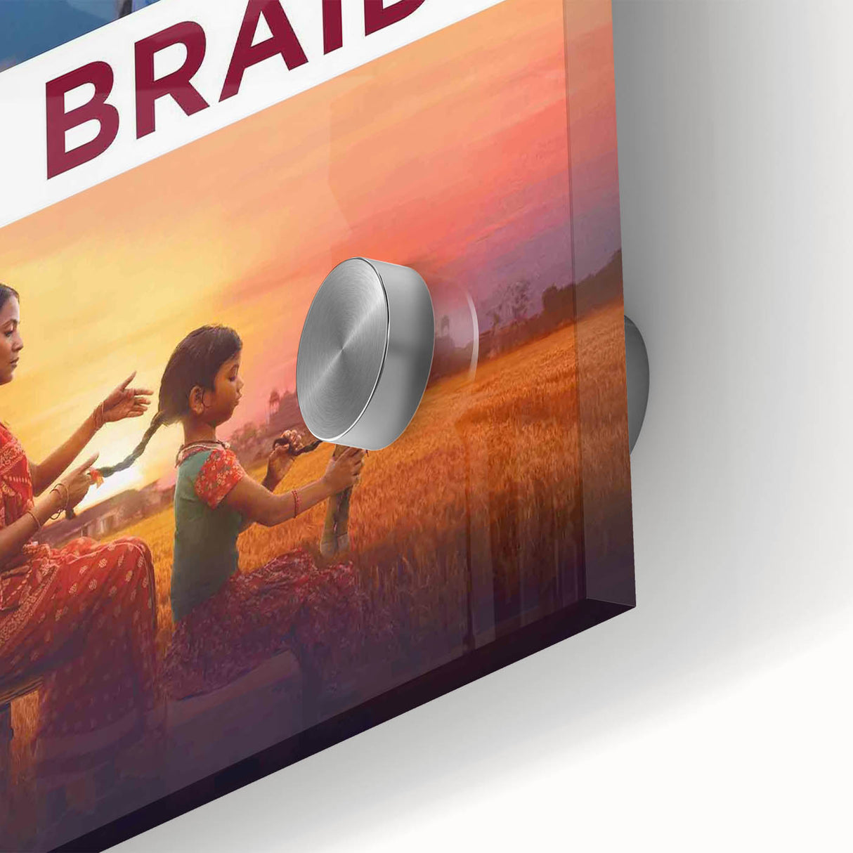 The Braid Vintage Movie Poster – Global Sisterhood Wall Art Print