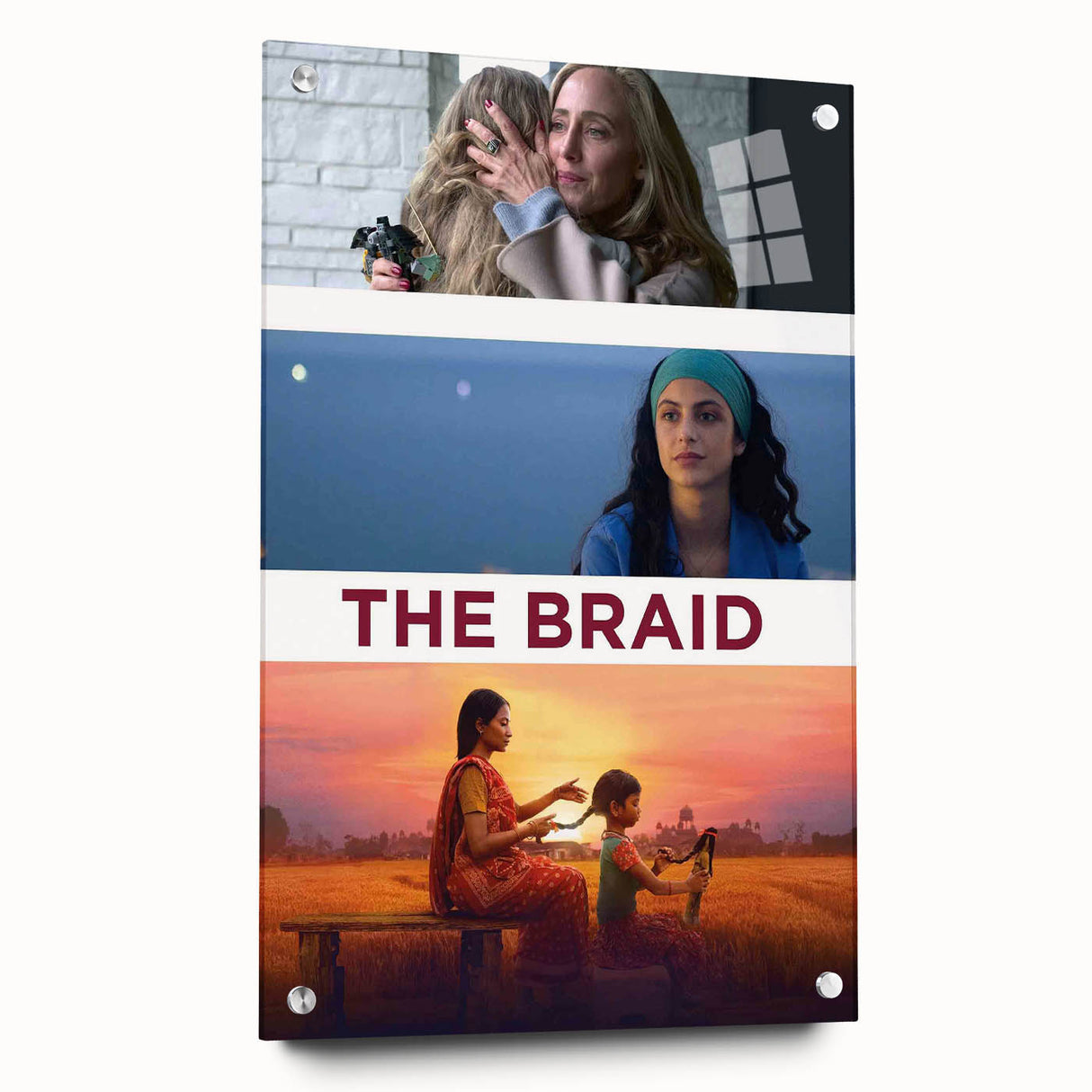 The Braid Vintage Movie Poster – Global Sisterhood Wall Art Print