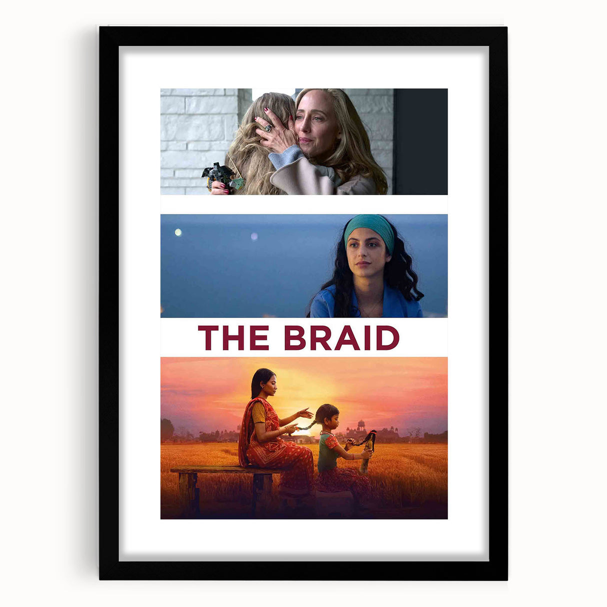 The Braid Vintage Movie Poster – Global Sisterhood Wall Art Print