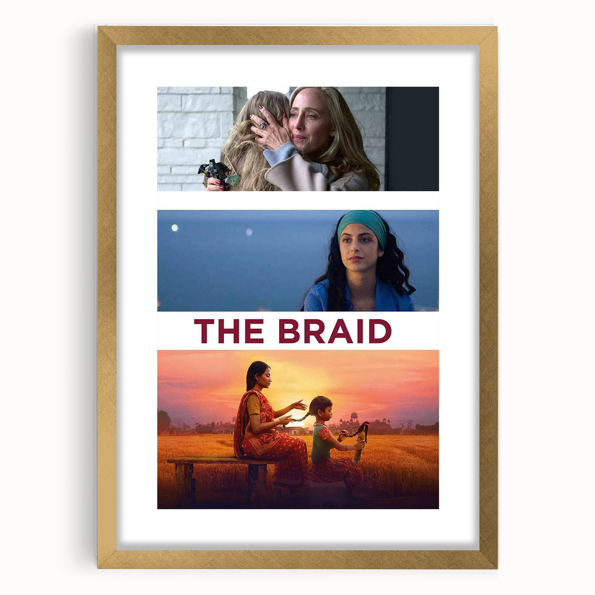 The Braid Vintage Movie Poster – Global Sisterhood Wall Art Print