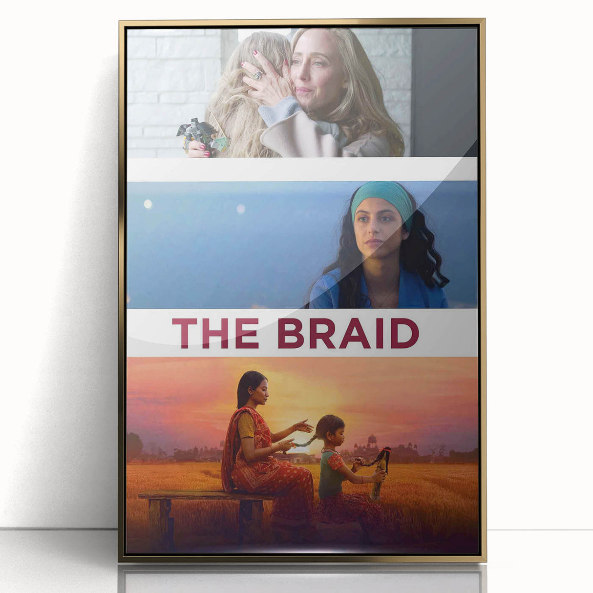 The Braid Vintage Movie Poster – Global Sisterhood Wall Art Print