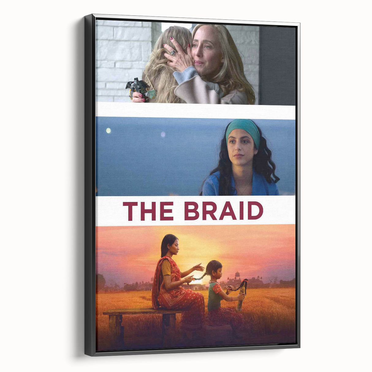 The Braid Vintage Movie Poster – Global Sisterhood Wall Art Print