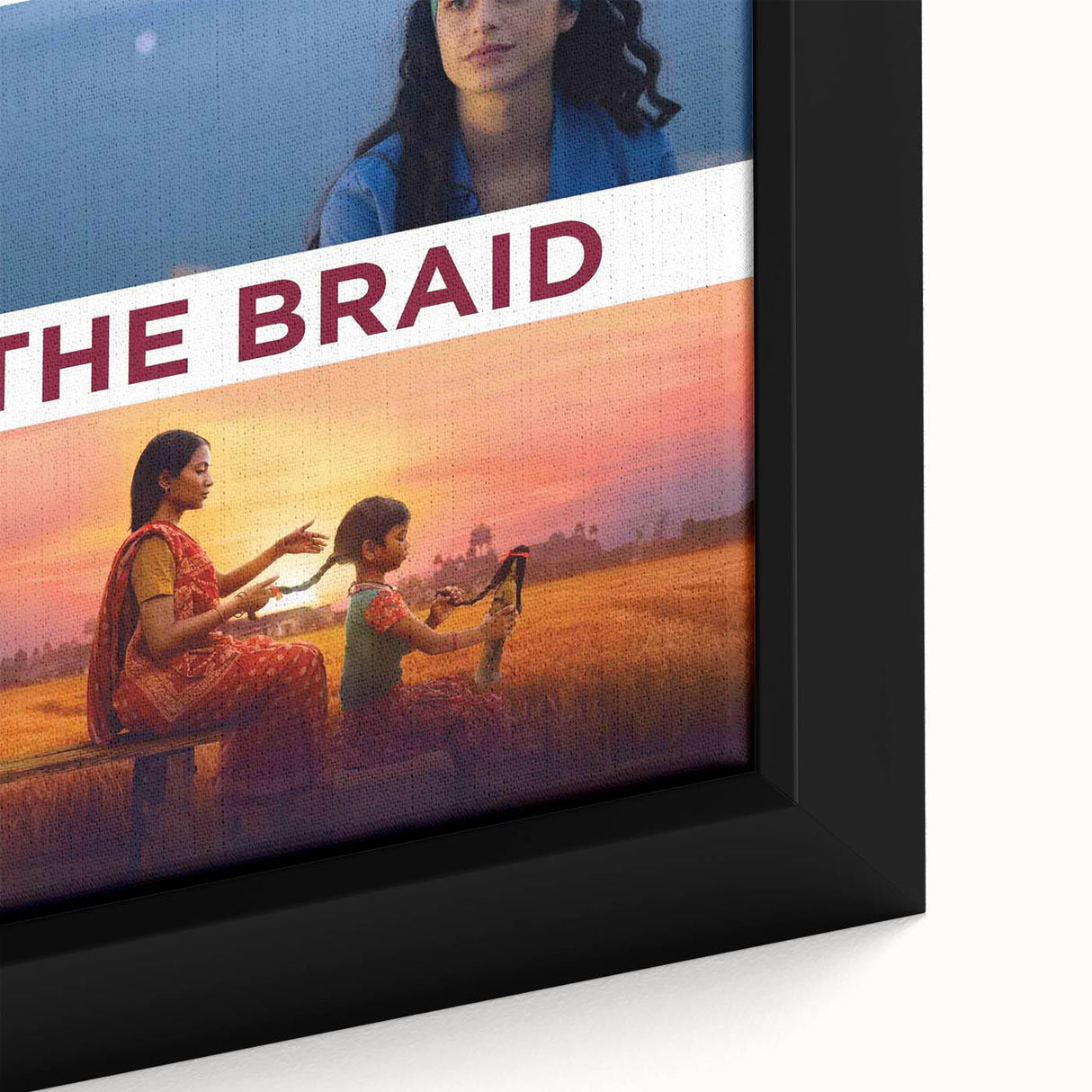 The Braid Vintage Movie Poster – Global Sisterhood Wall Art Print