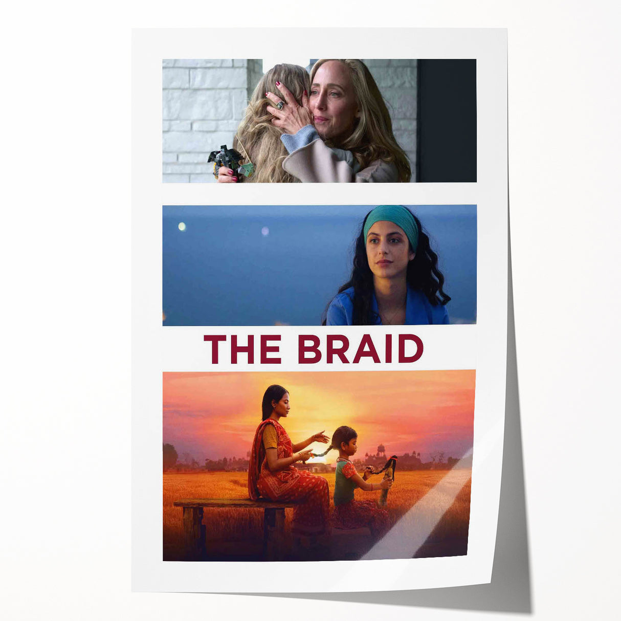 The Braid Vintage Movie Poster – Global Sisterhood Wall Art Print