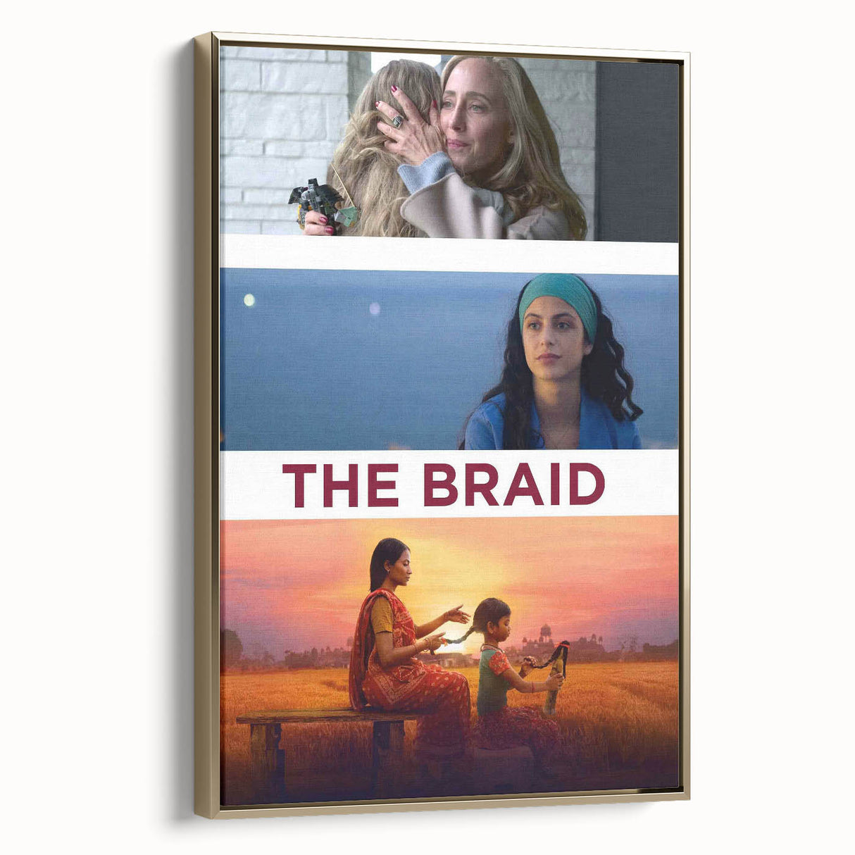 The Braid Vintage Movie Poster – Global Sisterhood Wall Art Print