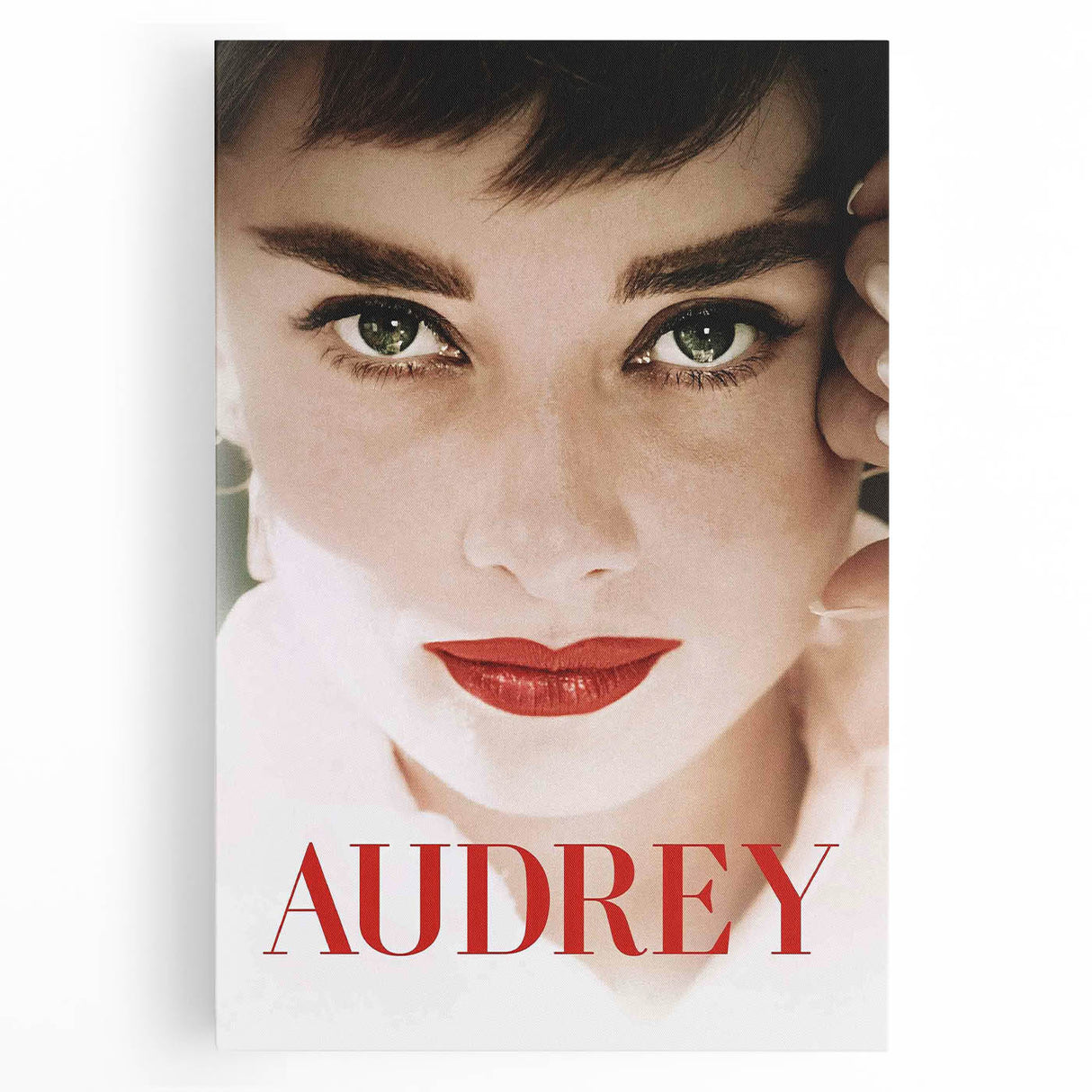2020s Vintage Movie Poster – Audrey Retro Film Art