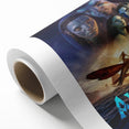 2020s Vintage Movie Poster – Avatar: The Way of Water Retro Film Art