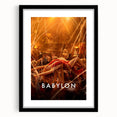 2020s Vintage Movie Poster – Babylon Retro Film Art