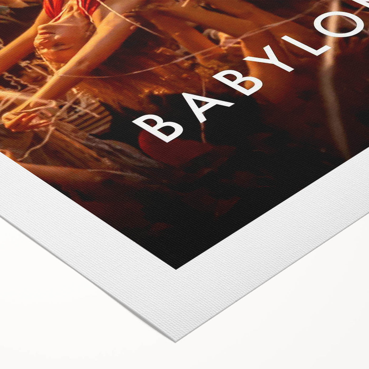 2020s Vintage Movie Poster – Babylon Retro Film Art