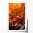 2020s Vintage Movie Poster – Babylon Retro Film Art