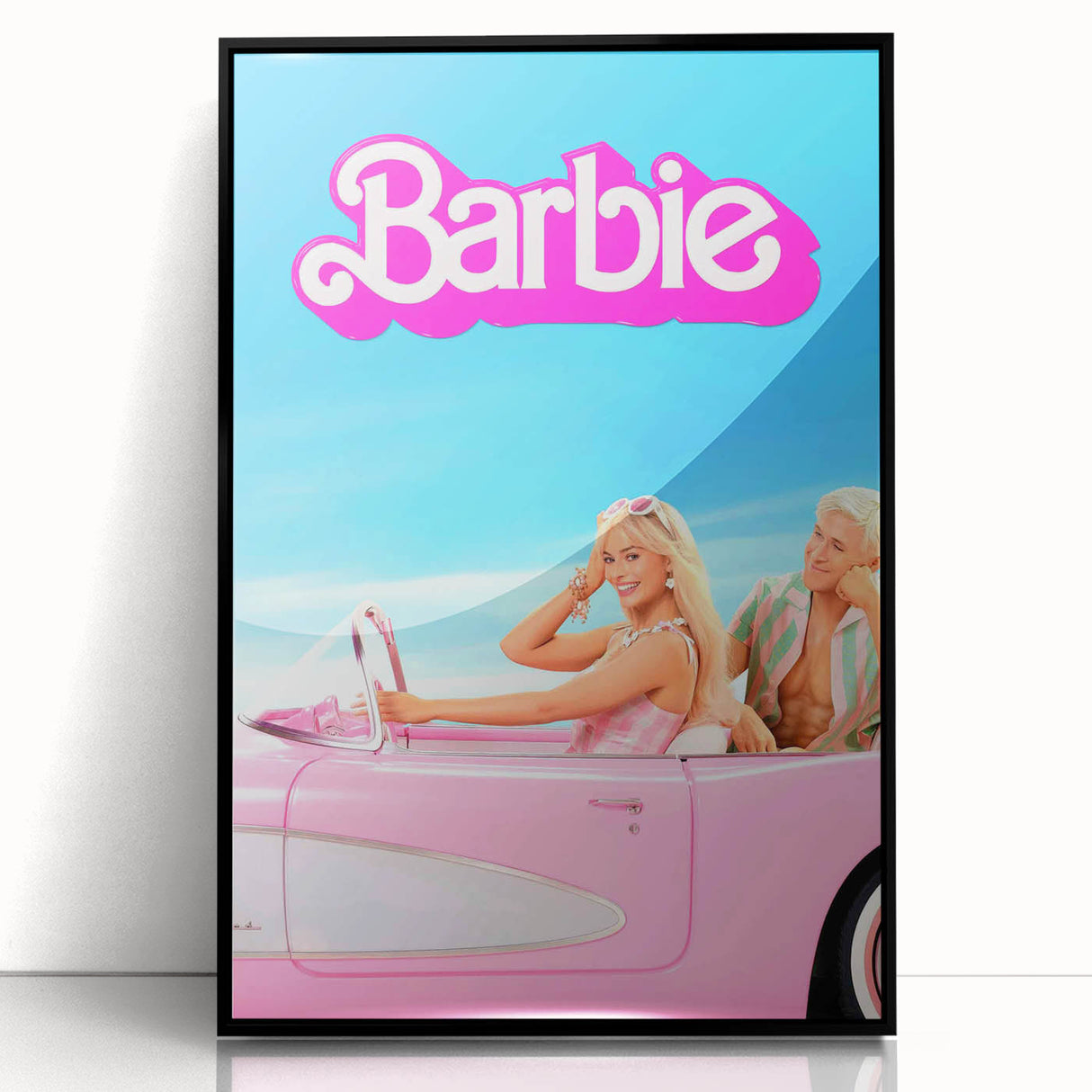 2020s Vintage Movie Poster - Barbie Retro Film Art Print
