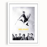 2020s Vintage Movie Poster - Belfast Retro Film Art Print