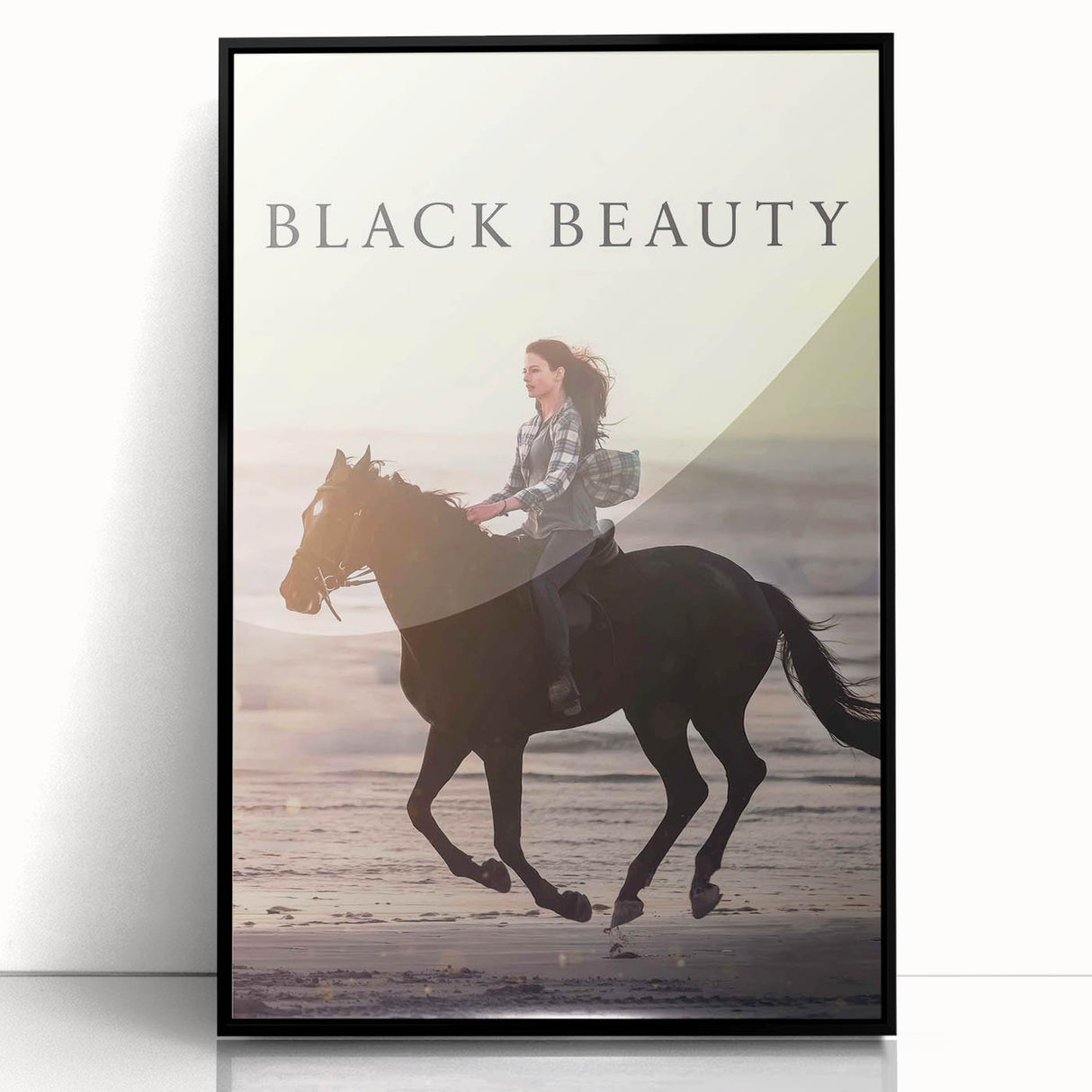 2020s Vintage Movie Poster - Black Beauty Retro Film Art