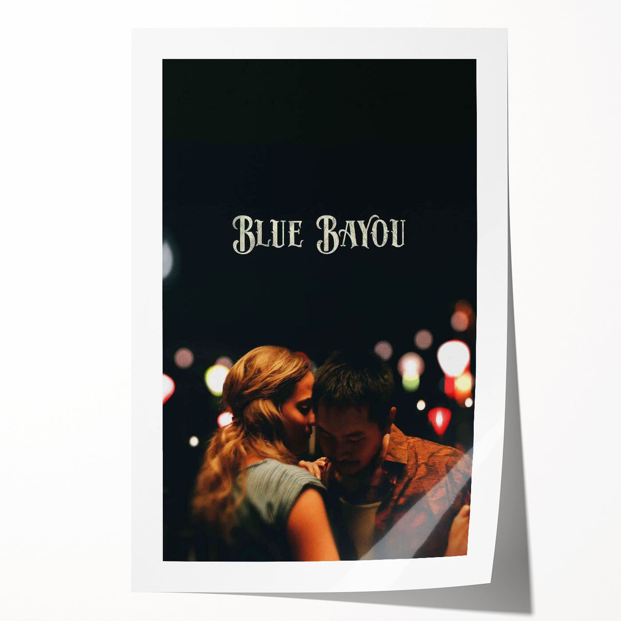 2020s Vintage Movie Poster - Blue Bayou Retro Film Art