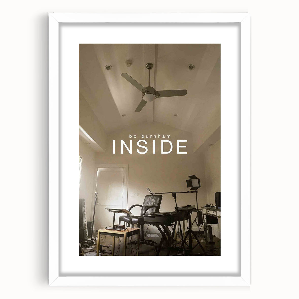 2020s Vintage Movie Poster - Bo Burnham Inside Retro Film Art
