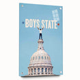 2020s Vintage Movie Poster - Boys State Retro Film Art