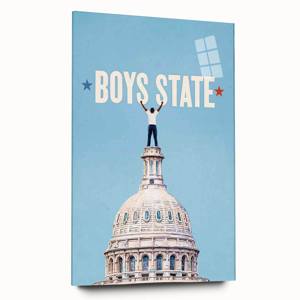 2020s Vintage Movie Poster - Boys State Retro Film Art