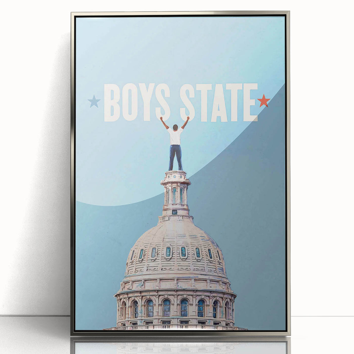 2020s Vintage Movie Poster - Boys State Retro Film Art