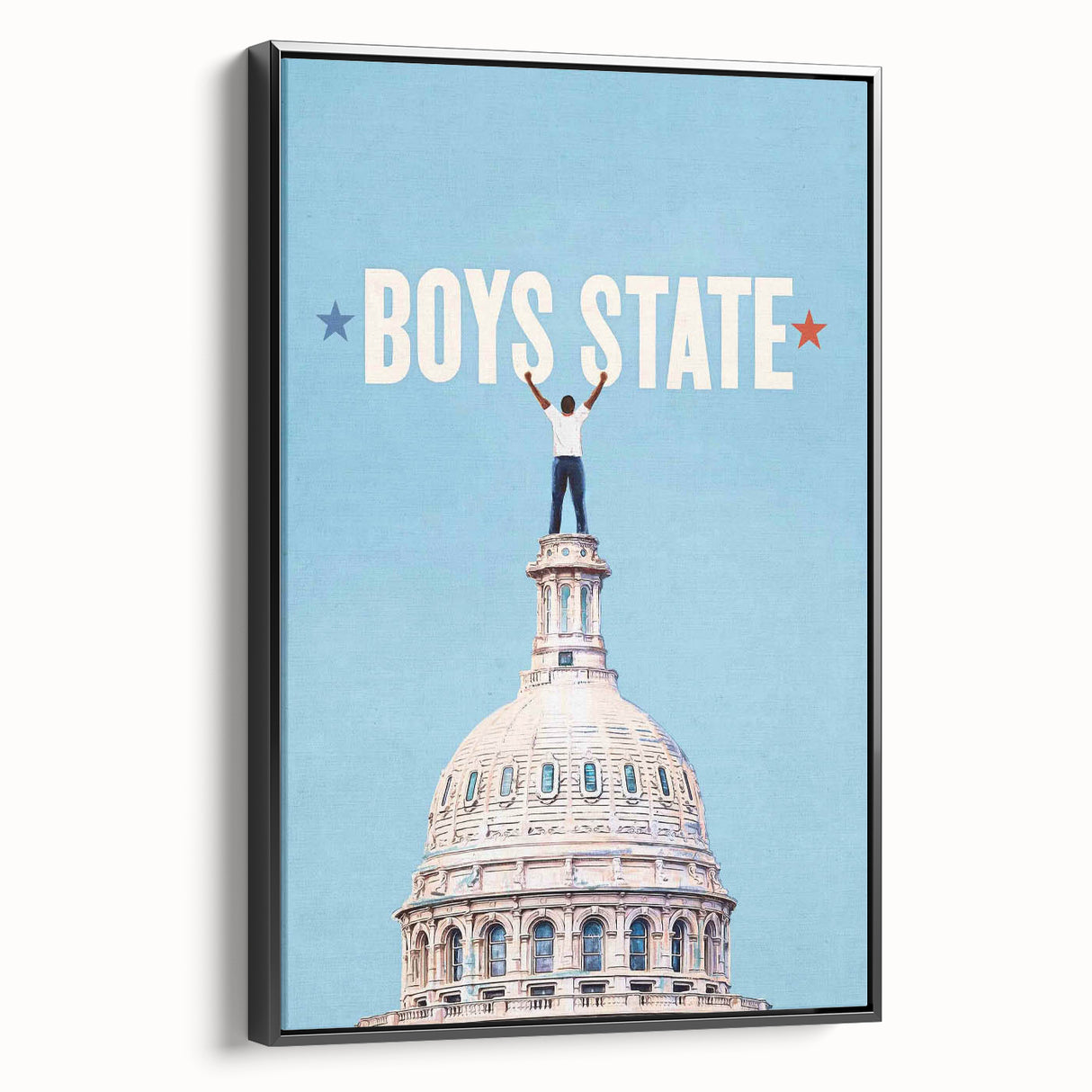 2020s Vintage Movie Poster - Boys State Retro Film Art
