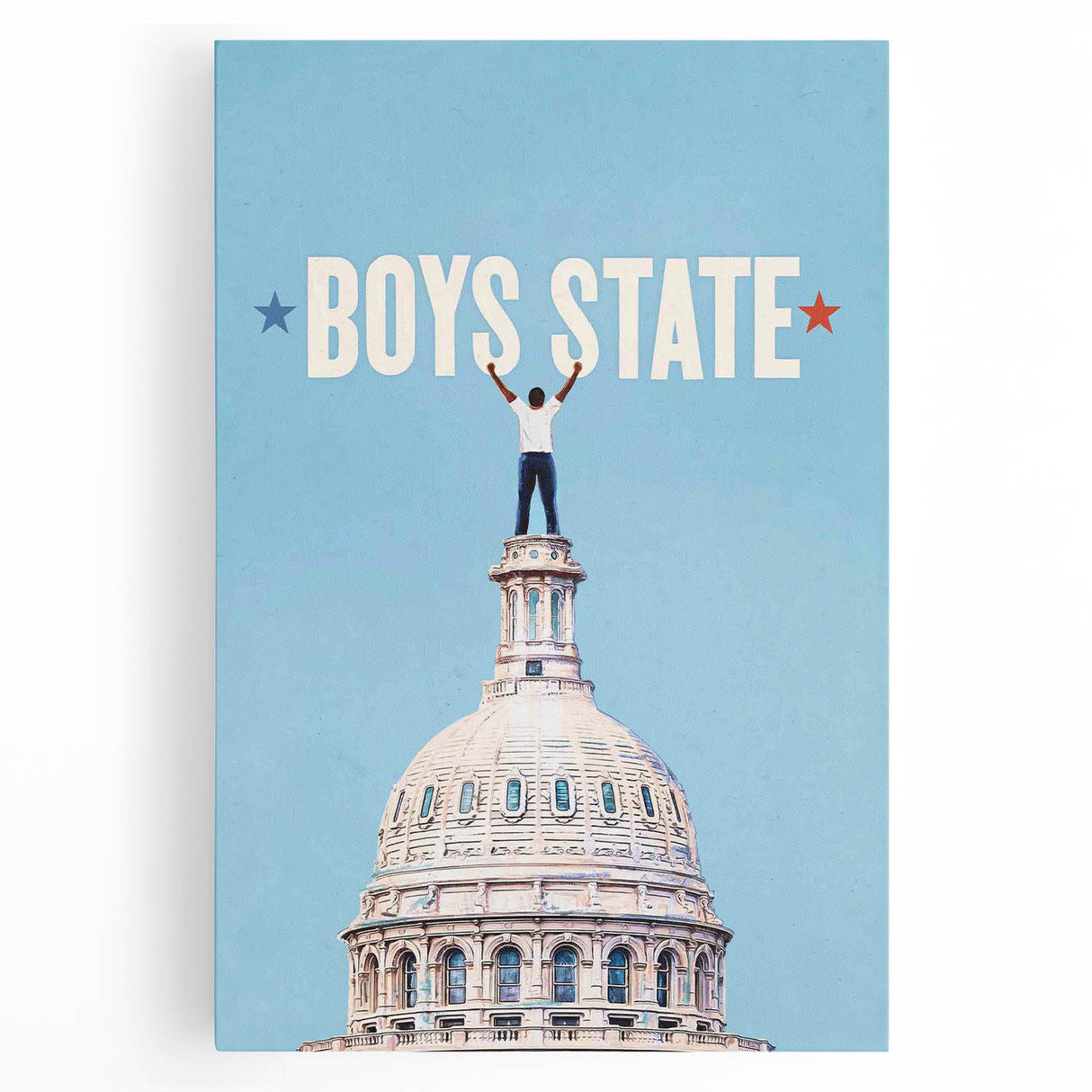 2020s Vintage Movie Poster - Boys State Retro Film Art