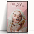 2020s Vintage Movie Poster - Britney vs Spears Retro Film Art