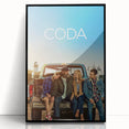2020s Vintage Movie Poster - CODA Retro Film Art