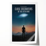 2020s Vintage Movie Poster – Close Encounters of the Fifth Kind Art