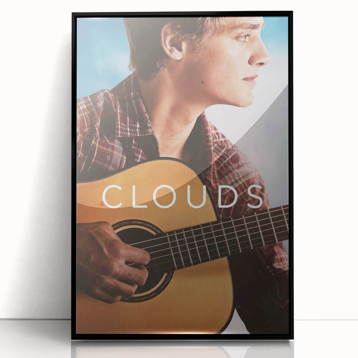 2020s Vintage Movie Poster – Clouds Retro Film Art