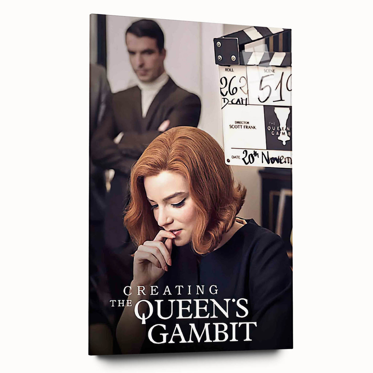 2020s Vintage Movie Poster – Creating The Queen's Gambit Art