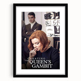 2020s Vintage Movie Poster – Creating The Queen's Gambit Art