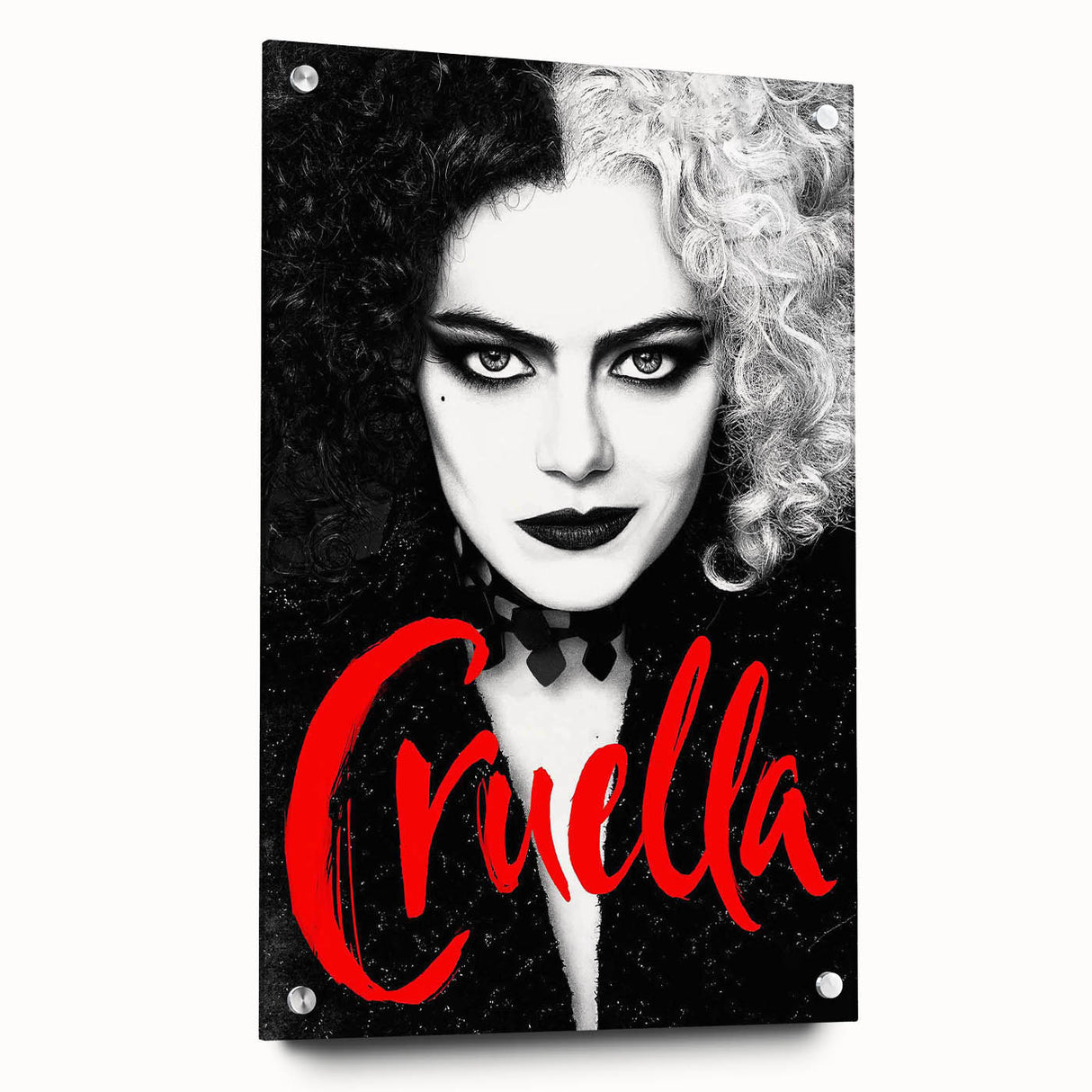 2020s Vintage Movie Poster – Cruella Retro Film Art