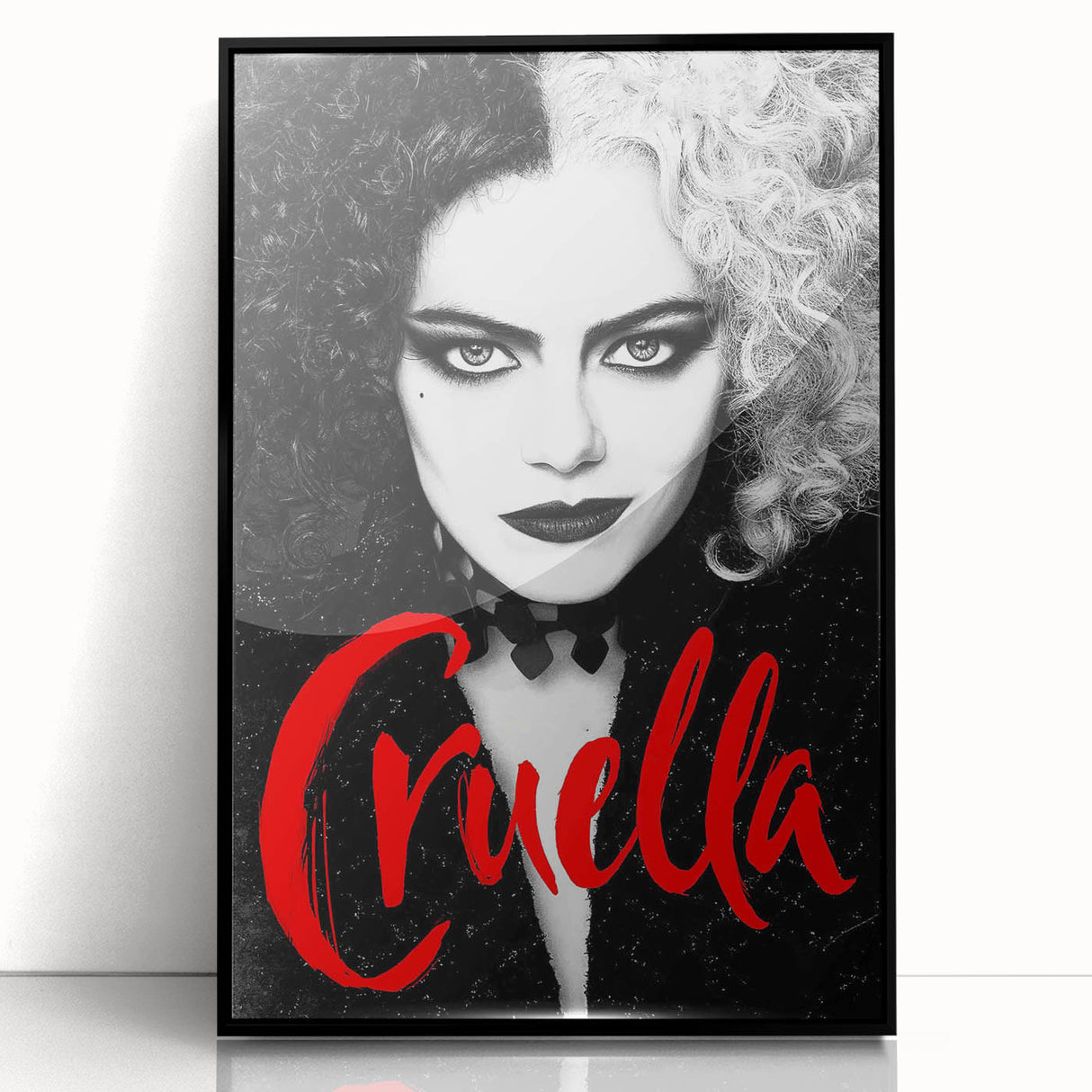 2020s Vintage Movie Poster – Cruella Retro Film Art