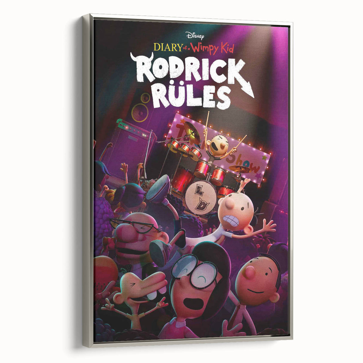 2020s Vintage Movie Poster - Rodrick Rules Retro Film Art Print