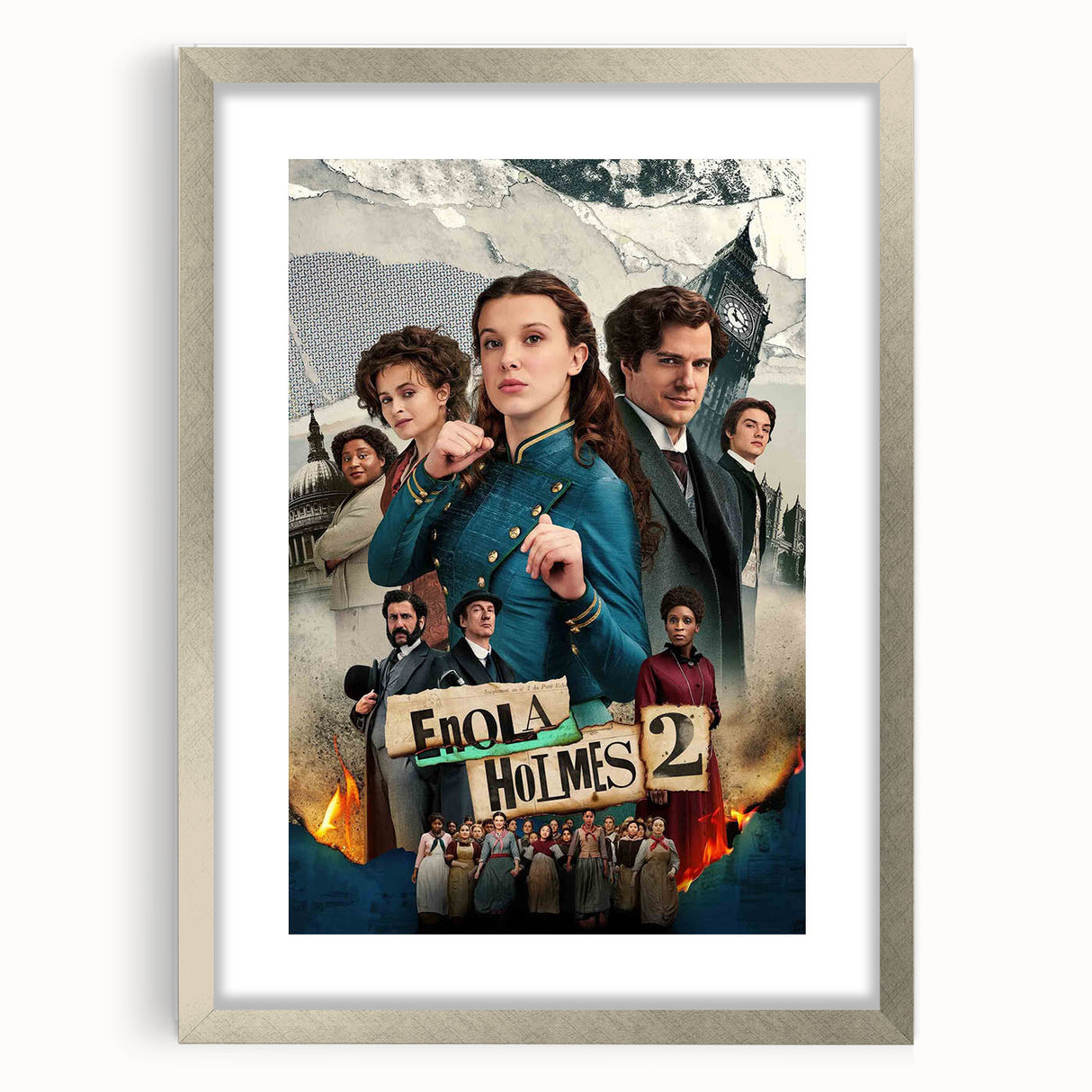 2020s Vintage Movie Poster – Retro Film Art | Collectible Mystery Print